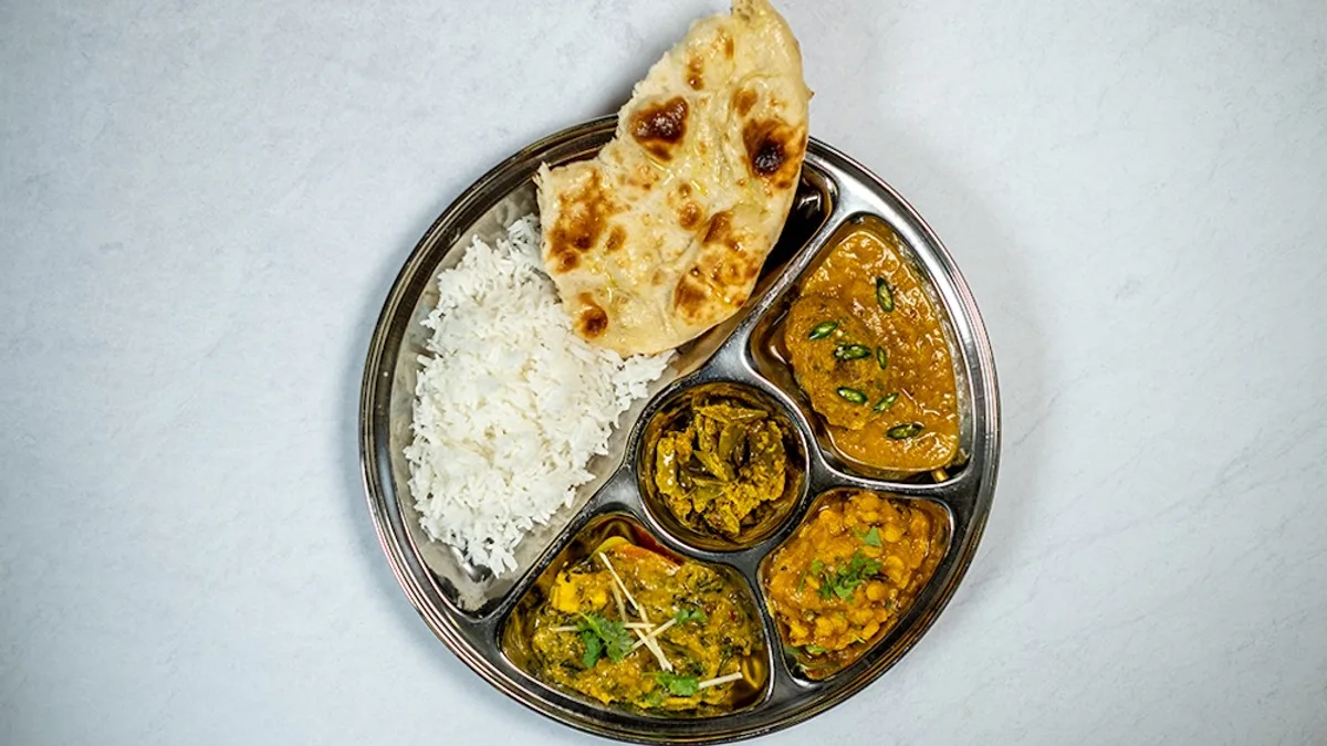 Vegetarisk thali