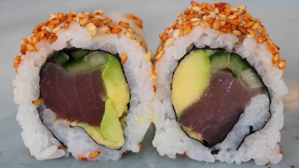 Uramaki spicy tun (8 stk.)
