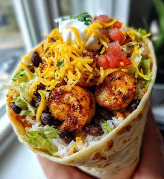 Shrimp Burrito