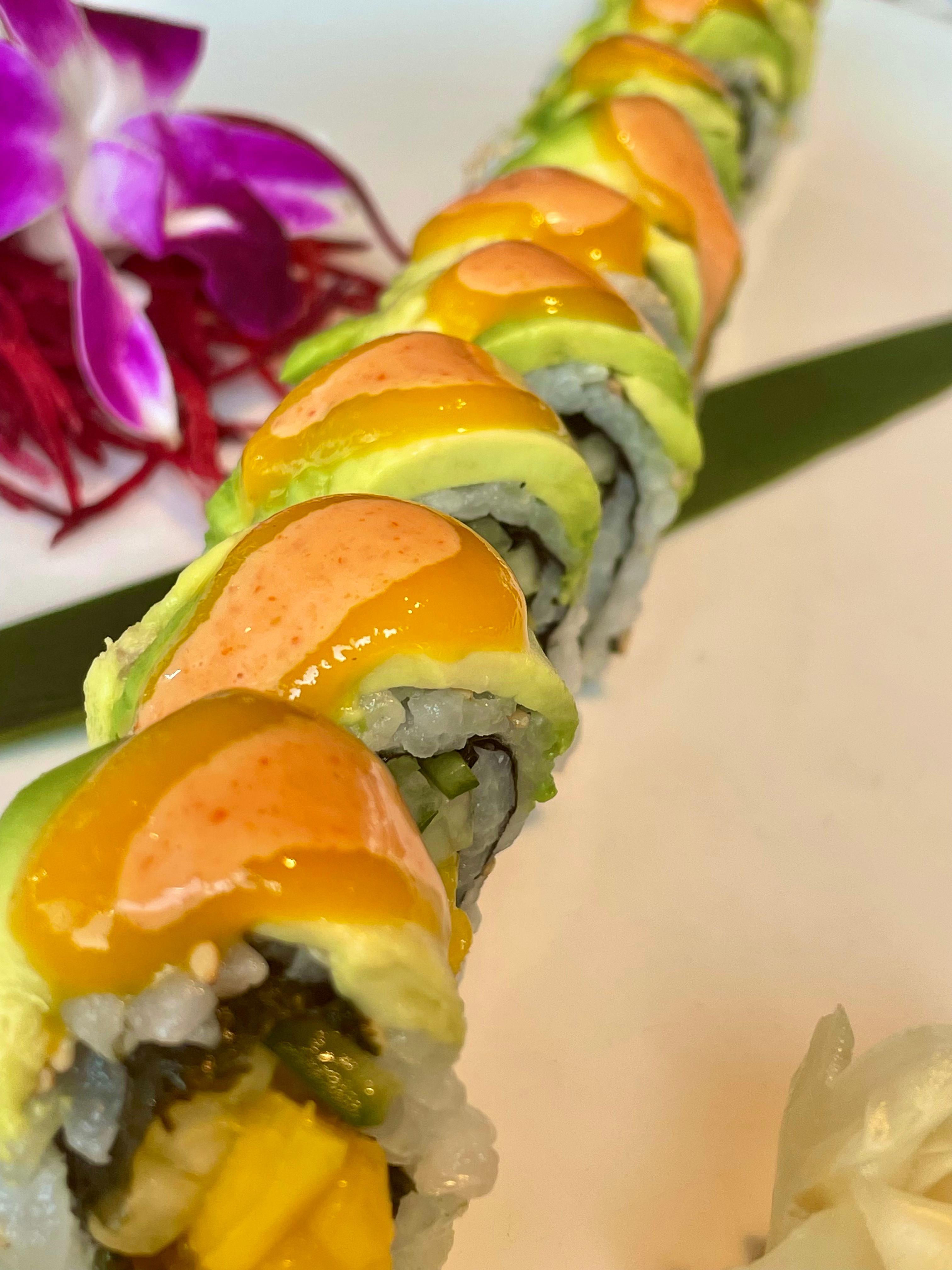 Big Spicy Veggie Maki ( 10 Pcs )
