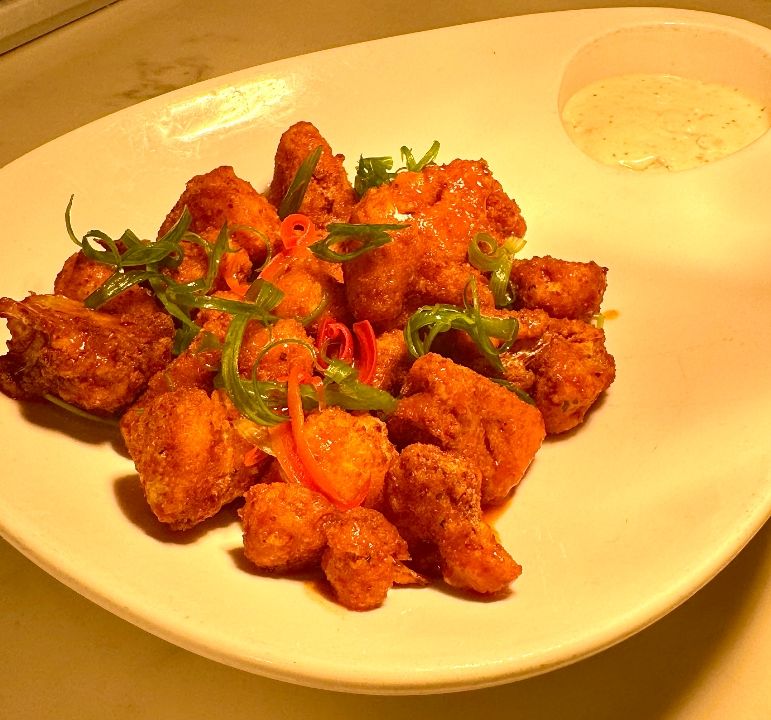Buffalo Cauliflower Bites