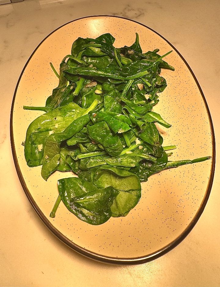 Side Sautéed Spinach