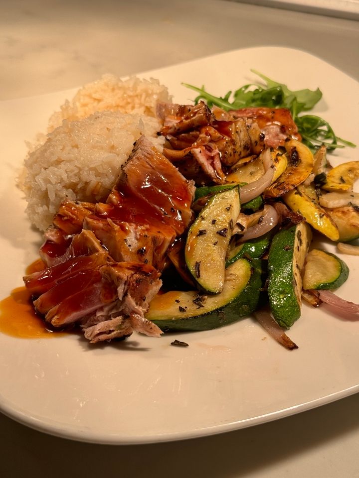 Simply Grilled Ahi Tuna