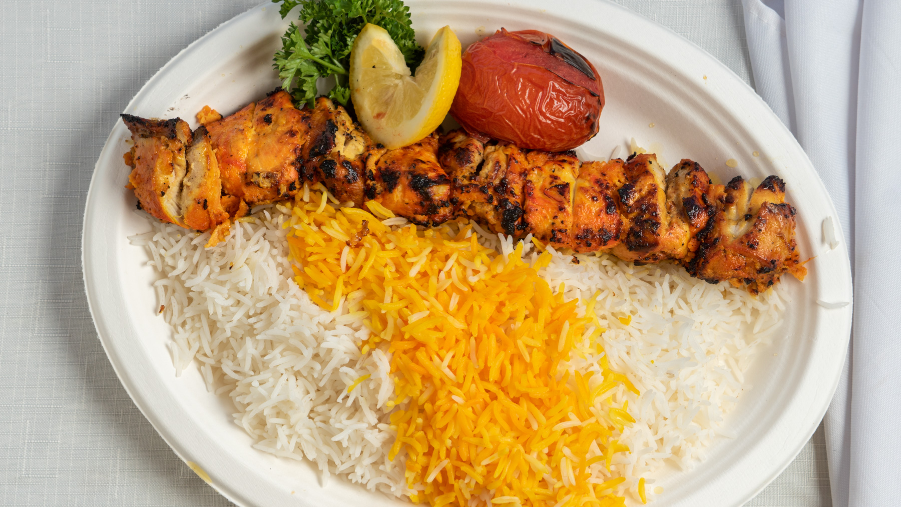 Chicken Kabob With Bones