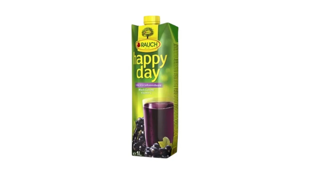 Rauch Happy Day Schwarze Johannisbeere Tetra Pak 1l
