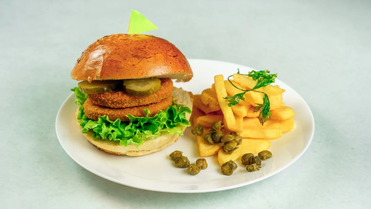 Fish burger