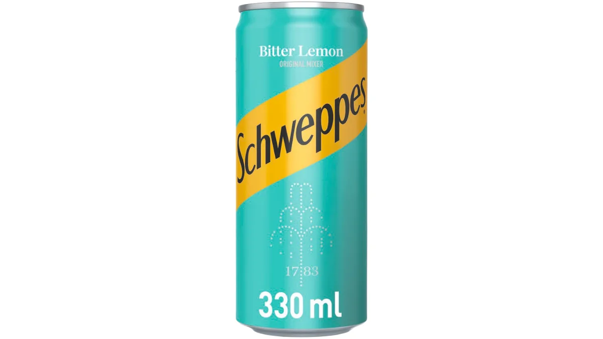 Schweppes Bitter Lemon limenka 0,33 l