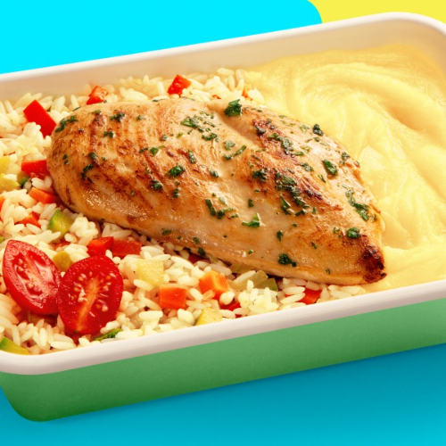 Filé de Frango Grelhado e Amostrado