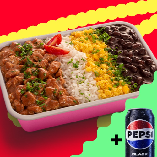 Picadinho de Carne + Bebida