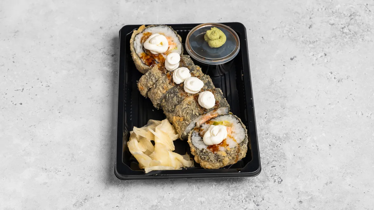 Crispy  Philadelphia Salmon
