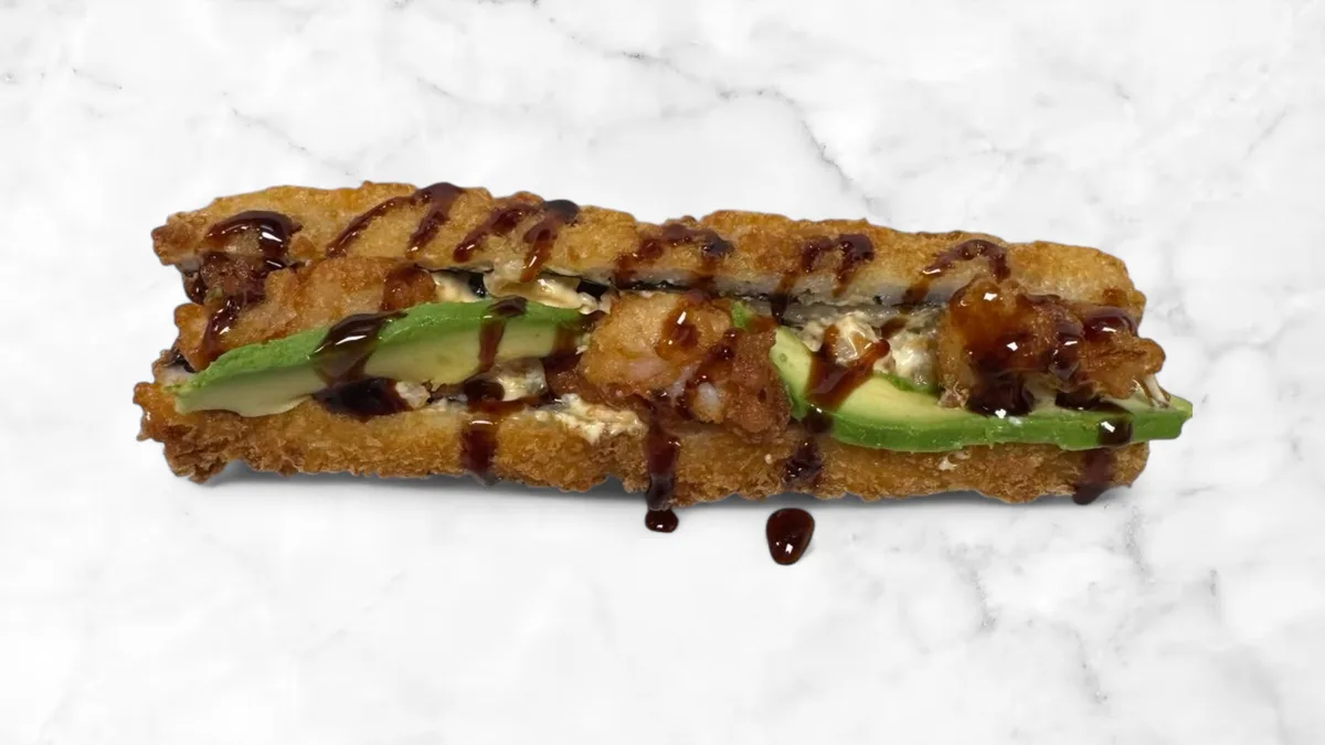 Tempura Scampi Hot Dog
