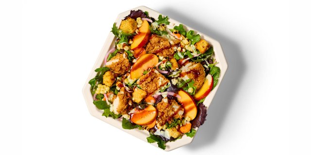 Large Peachy Salad