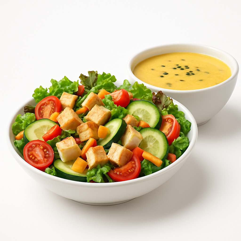 Ensalada y Sopa