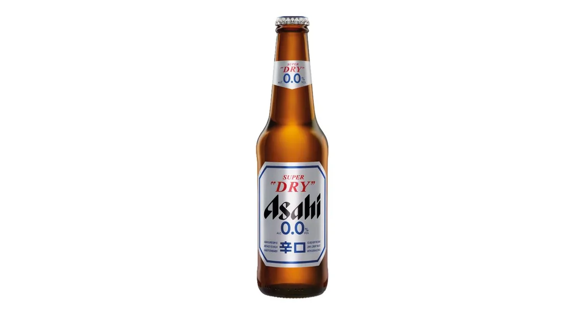 Asahi Super Dry 0,0% alkoholiton olut 33cl plo