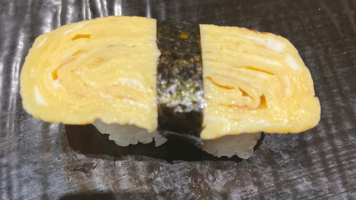Tamago nigiri x2