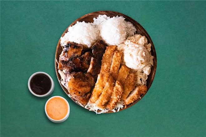 Teri and Katsu Plate