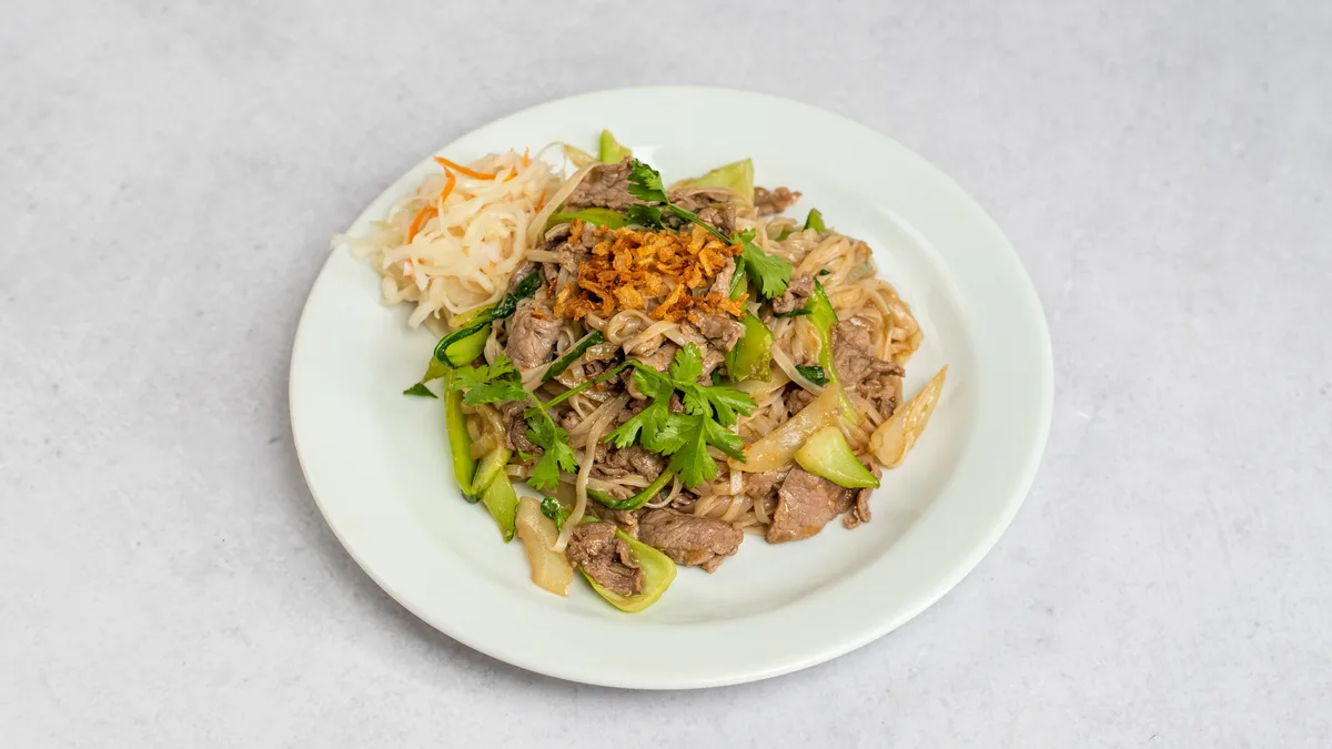 48. Pak choi s hovězím masem