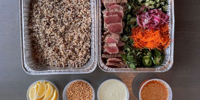 Lemongrass Tuna Group Bowl