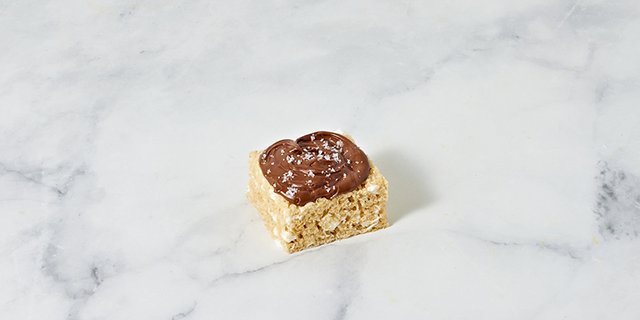 Salted Nutella Marshmallow Treat