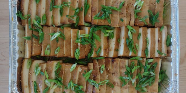 Sesame Glazed Tofu