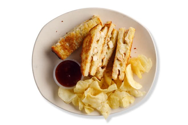 Chicken Grilled Cheese Dipper