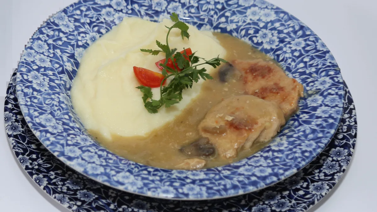 Lovačka šnicla obrok