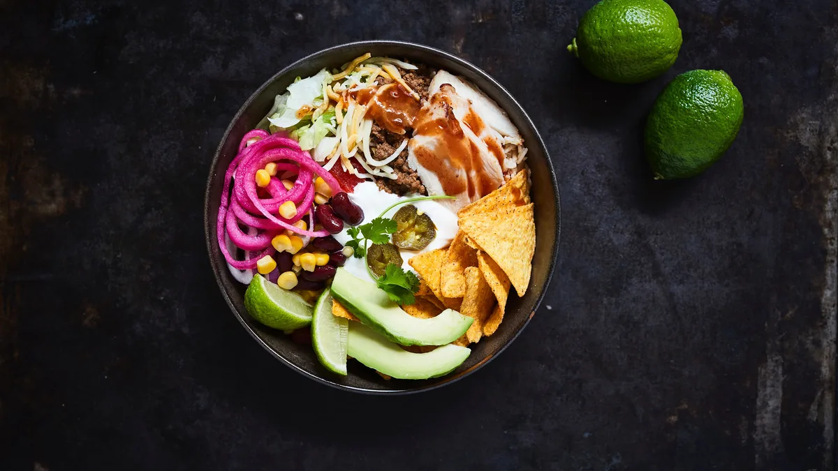 Burrito Bowl Delux Menu