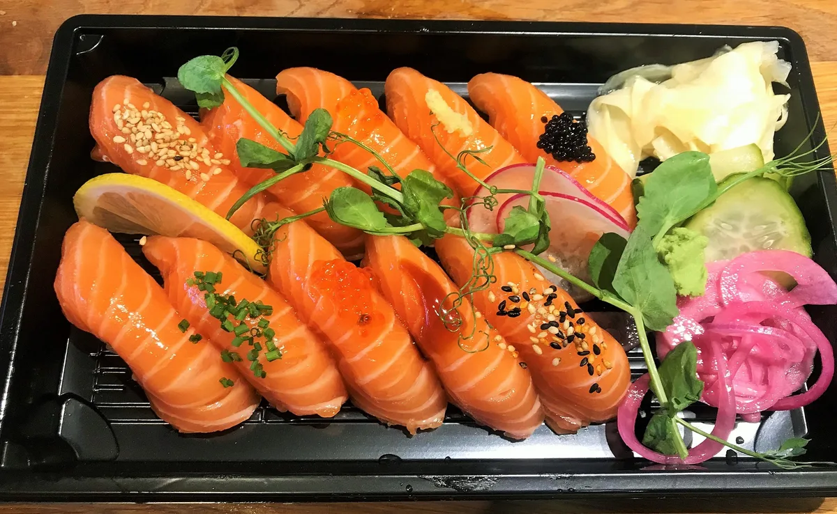 Lax Nigiri - 10 Bitar