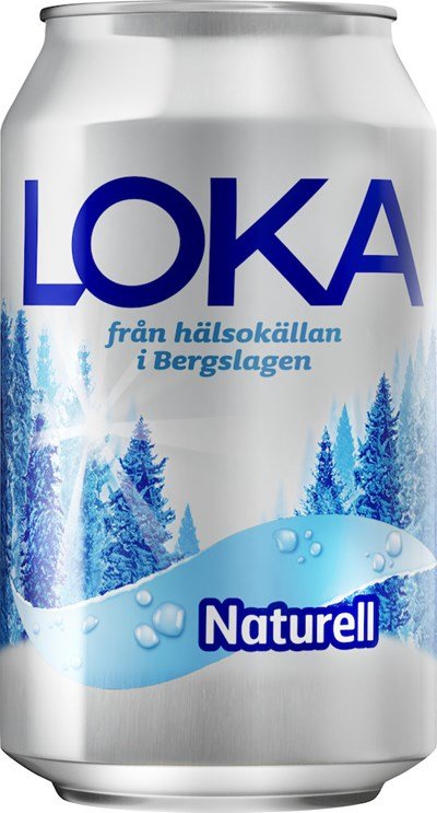 Loka naturell 0,33l