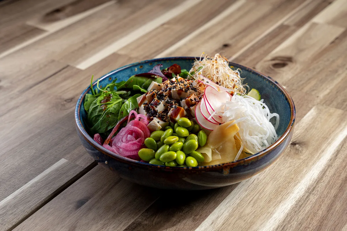 Vegetarisk Poké Bowl