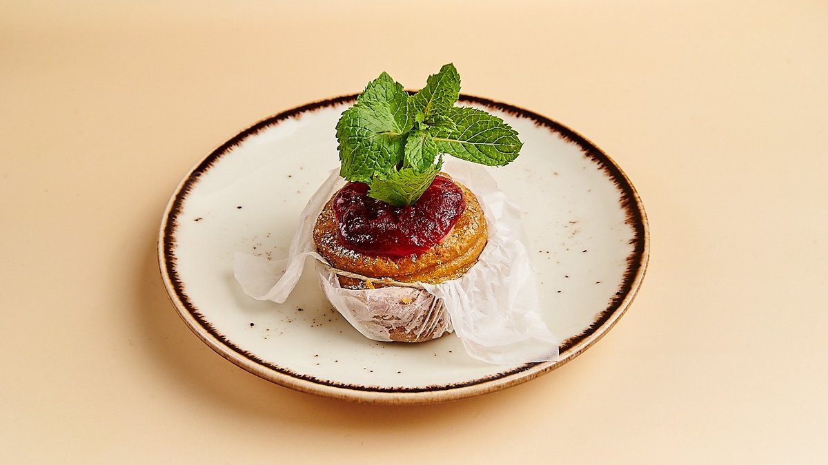 Vegane Granatapfel Cakes