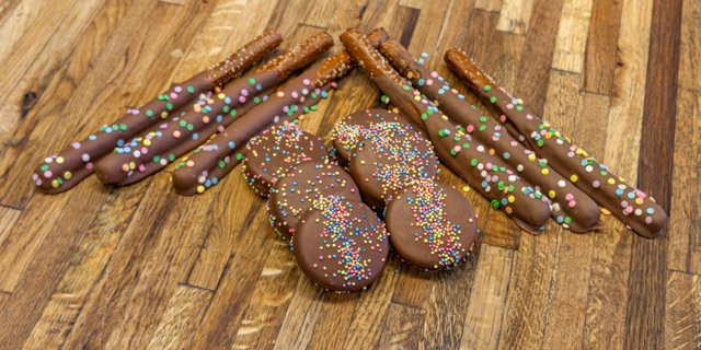 Chocolate-Covered Pretzels