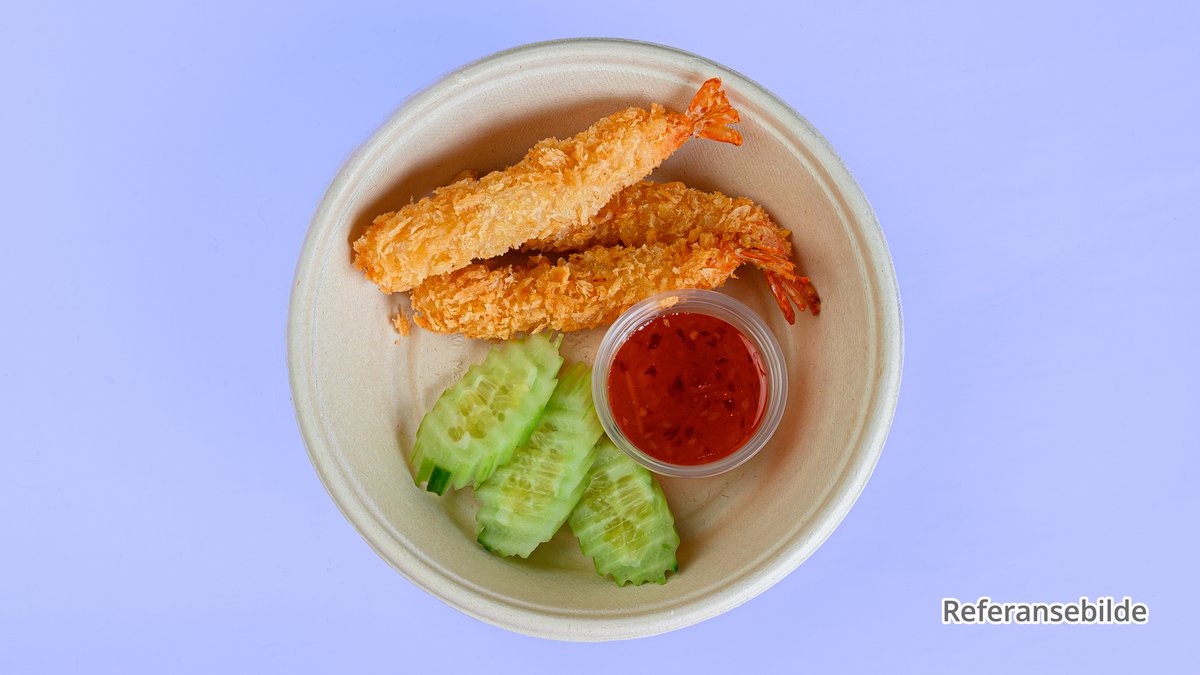 3. Innbakt Scampi eller Kylling