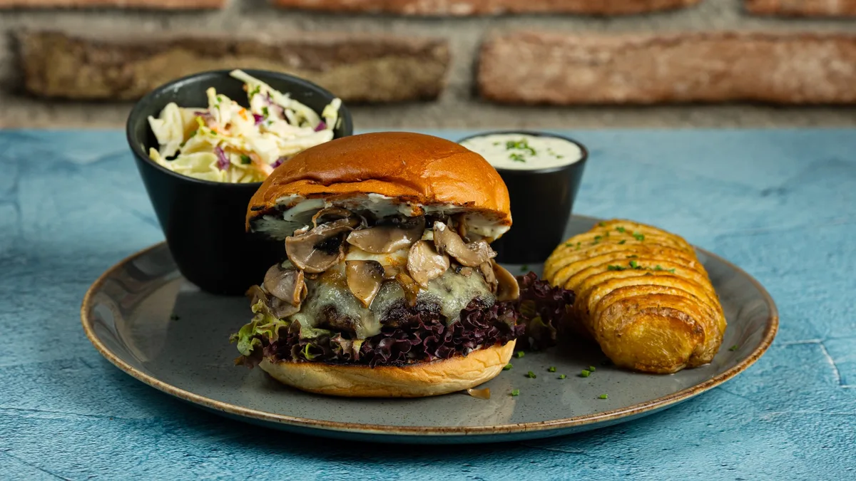Mushrooms Burger