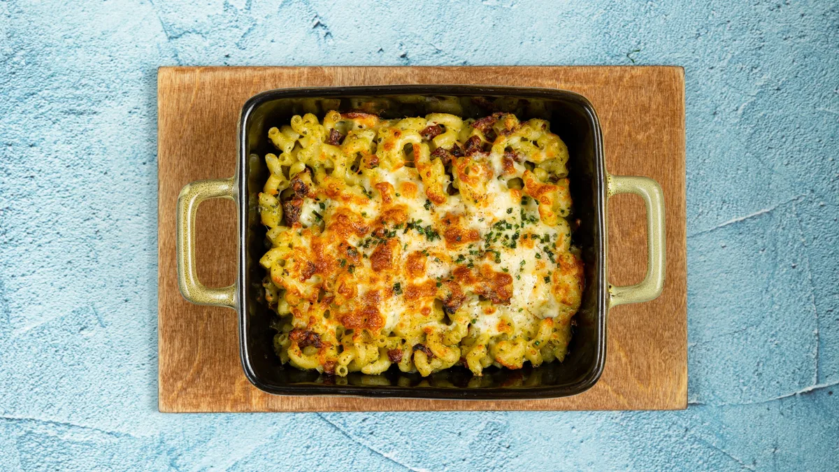 Pesto Mac and Cheese