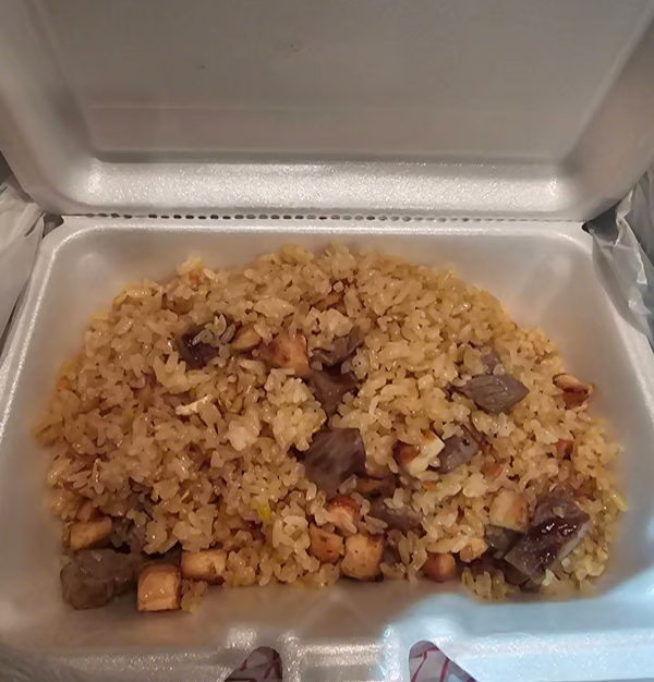 Chicken and Beef Fried Rice