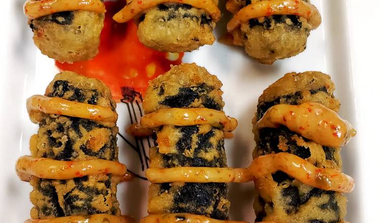 Crispy Vegetable Seaweed Rolls (6 Pieces)