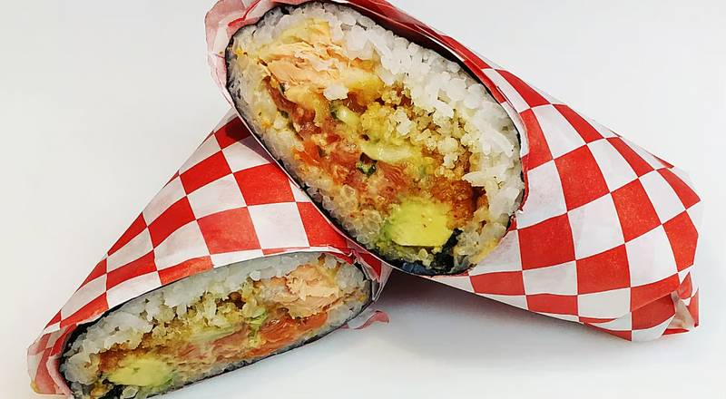 Double Salmon Burrito