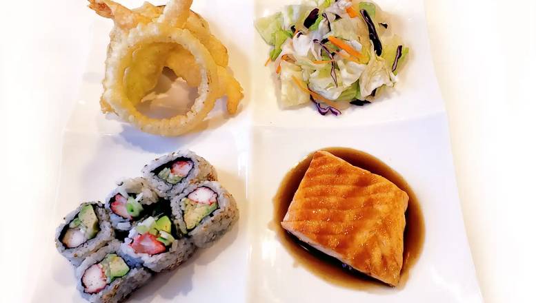 Salmon Teriyaki Lunch Box