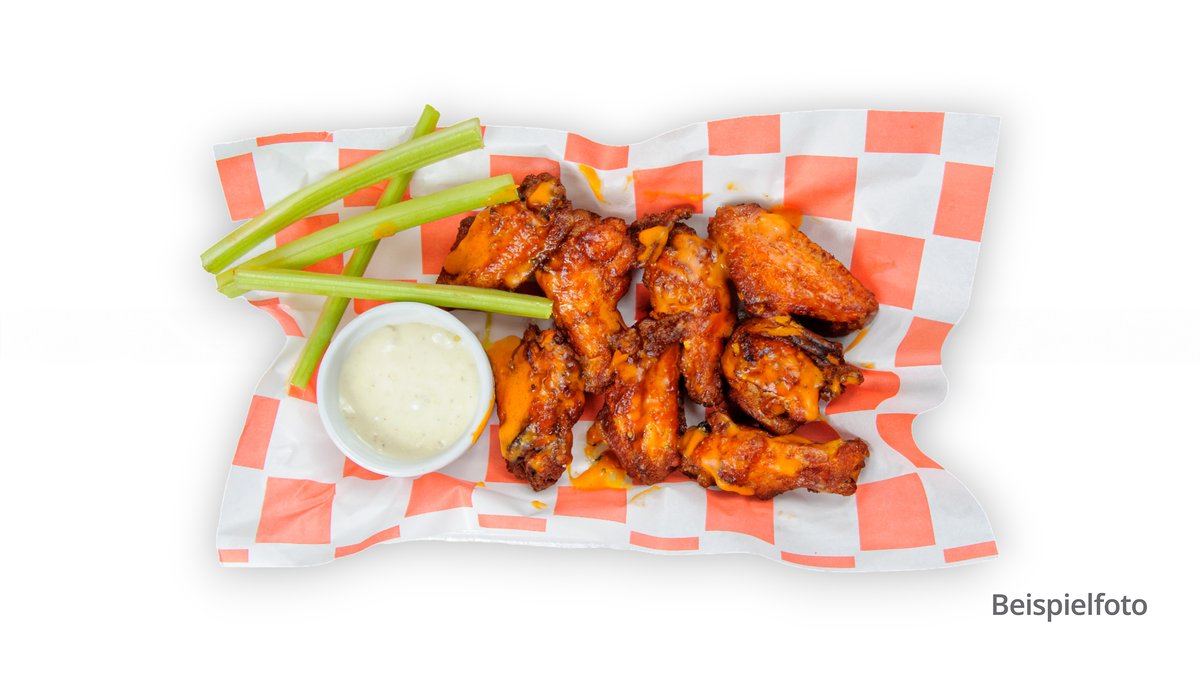 Buffalo Hot Chicken Wings Menu