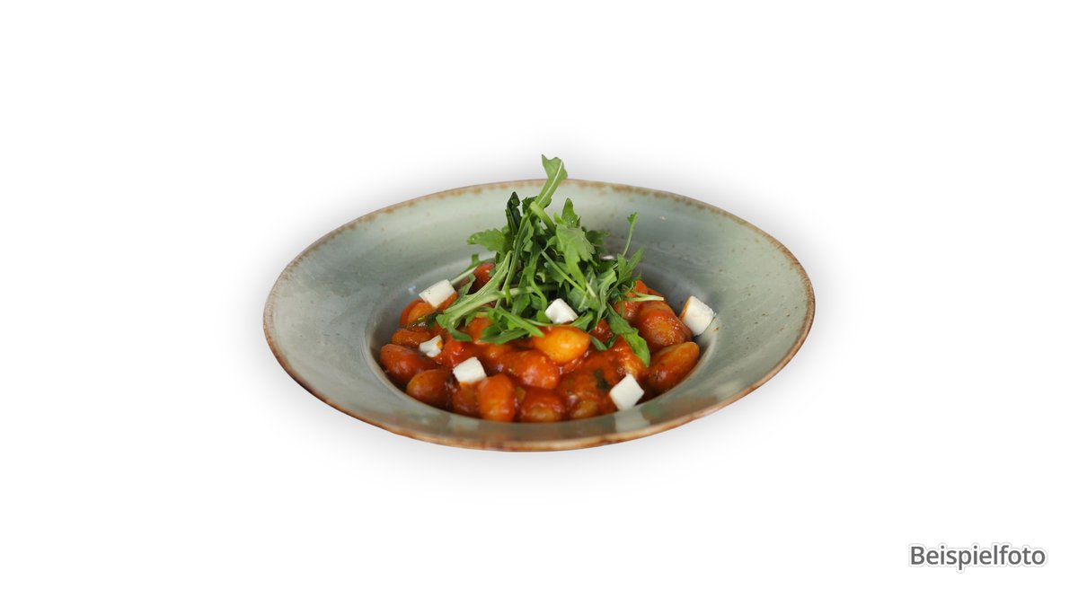Gnocchi Rocket in Tomato Sauce