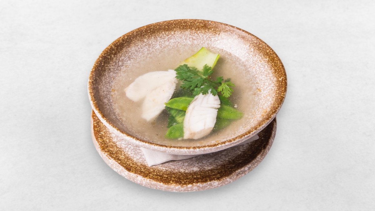 Klare Fischsuppe