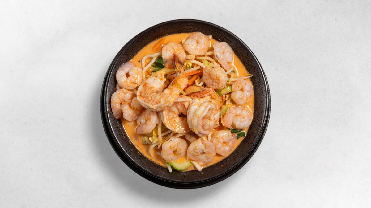 Laksa Schrimps Curry Bowl