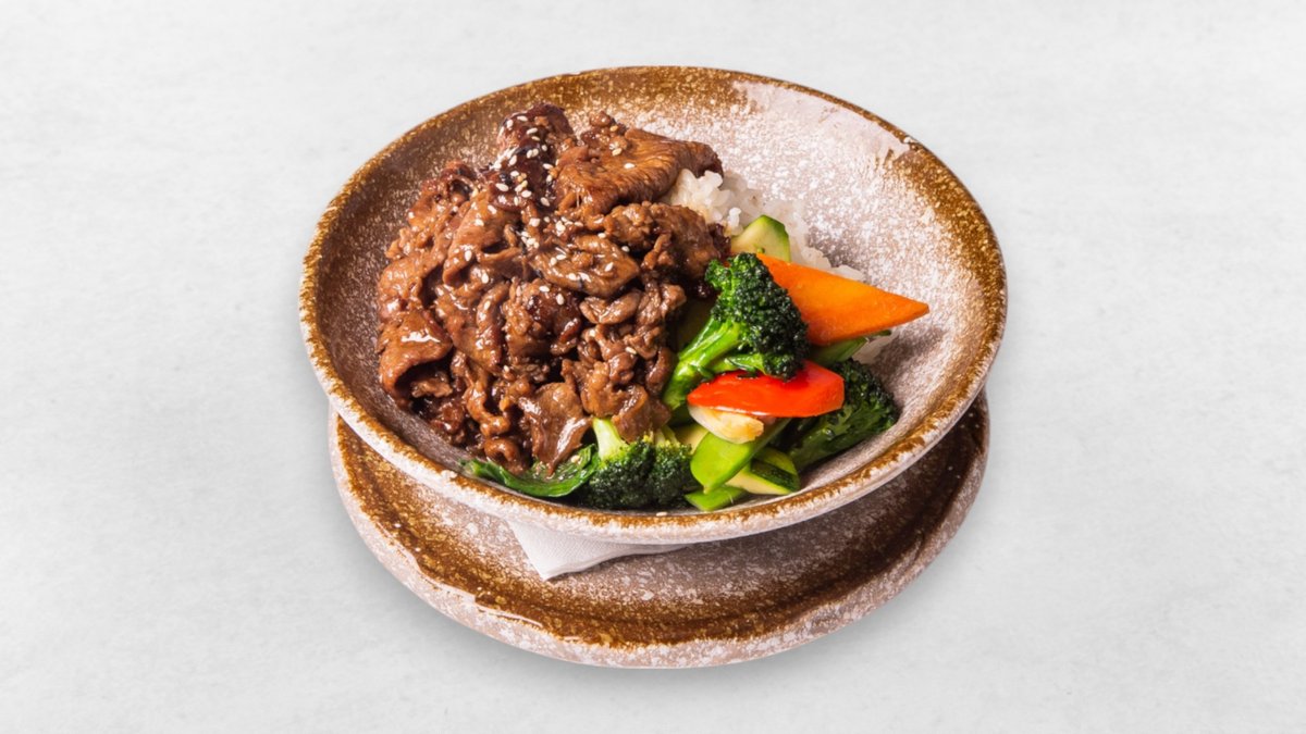 Red Curry Beef Bowl