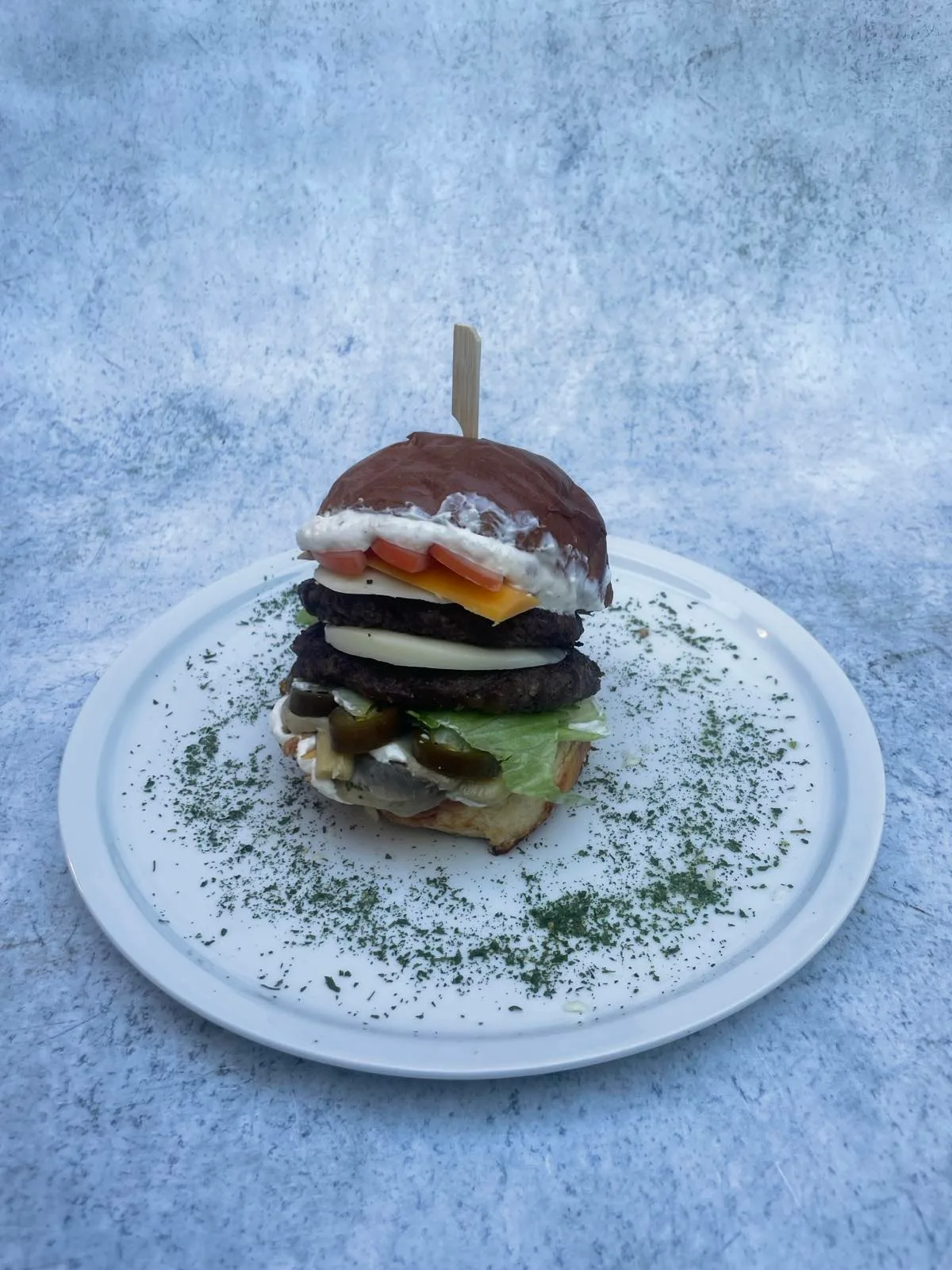 Blackjack burger menü