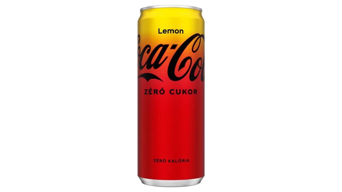 Coca-Cola Zero citrom ízesítéssel 330 ml