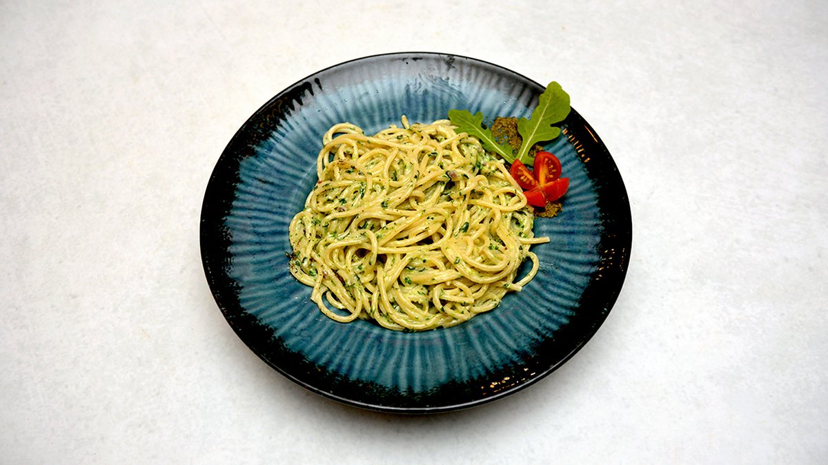 Posna pasta u pesto sosu