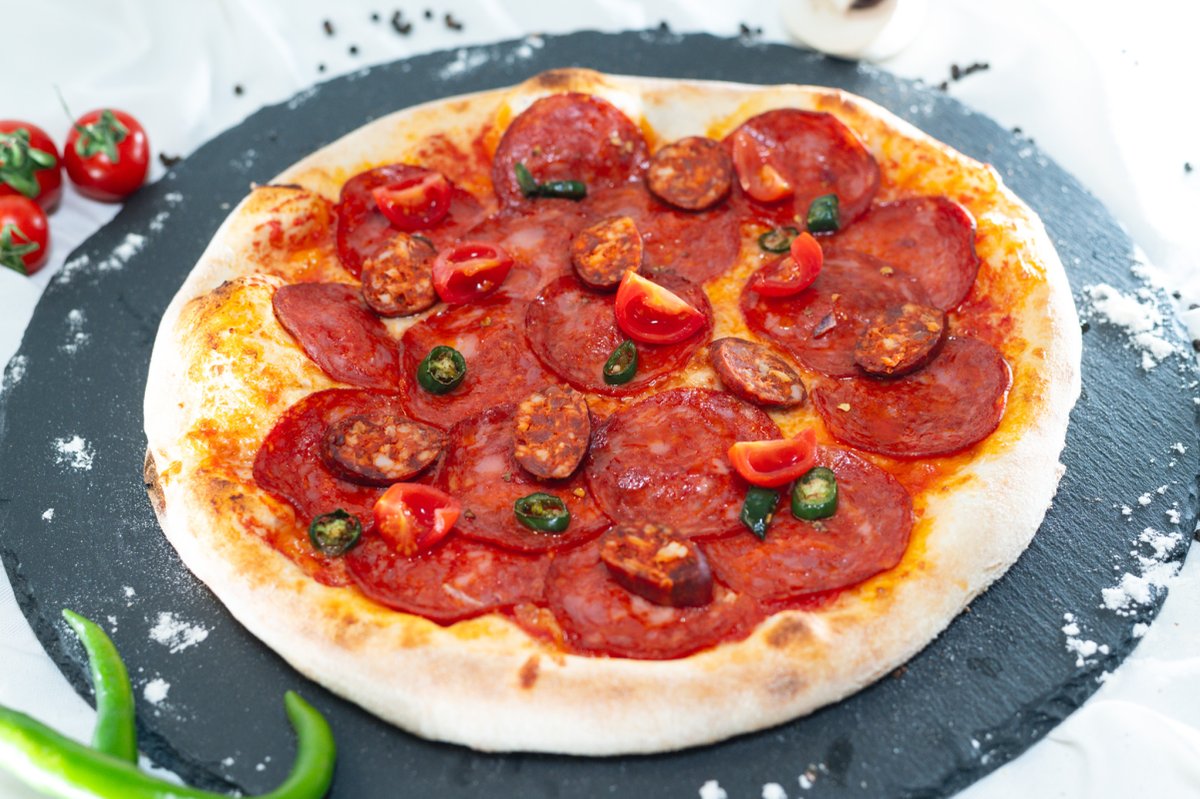 Pizza On Fire