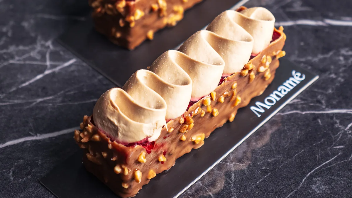 Choco-praliné malinová tyčinka