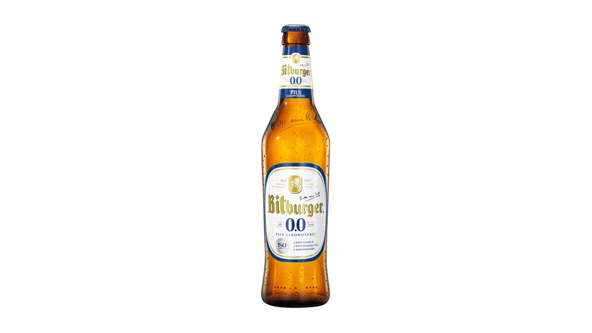 Bitburger 0,0 % Pils Alkoholfrei 0,5 l